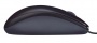 Egér, vezetékes, optikai, normál méret, USB, LOGITECH M90, sötétszürke