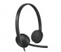 Fejhallgató, mikrofonnal, USB csatlakozás, LOGITECH H340