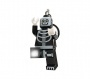 Kulcstartó, LED világítással, LEGO Skeleton Guy