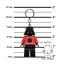 Kulcstartó, LED világítással, LEGO Star Wars Darth Vader Sweater