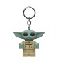 Kulcstartó, LED világítással, LEGO 'Star Wars The Mandolarian - Grogu'