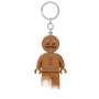 Kulcstartó, LED világítással, LEGO Gingerbread Man