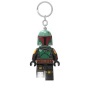 Kulcstartó, LED világítással, LEGO 'Star Wars Boba Fett'