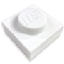 Éjszakai fény, LEGO 'Iconic 1x1 plate', fehér