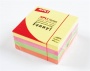Öntapadó jegyzettömb, 75x75 mm, 400 lap, APLI Funny, neon