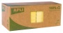 Öntapadó jegyzettömb, 75x75 mm, 100 lap, újrahasznosított, APLI 'Classic', sárga