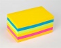 Öntapadó jegyzettömb, 76x127 mm, 6x90 lap, 3M POSTIT, 'Super Sticky', Carnival