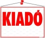 Információs tábla, 35x25 cm, 'Kiadó'