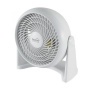 Asztali ventilátor, falra szerelhető, 23 cm, HOME, fehér