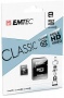 Memóriakártya, microSD, 8GB, 20/12 MB/s, EMTEC 'Classic'
