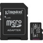 Memóriakártya, microSDXC, 128GB, C10/UHS-I/U1-U3/V10-V30/A1, Gen3, adapter, KINGSTON 'Canvas Select Plus'