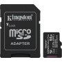 Memóriakártya, microSDXC, 64GB, C10/UHS-I/U1-U3/V10-V30/A1, Gen3, adapter, KINGSTON 'Canvas Select Plus'