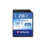 Memóriakártya, SDXC, 256GB, CL10/U1, 90/10 MB/s, VERBATIM Premium