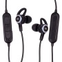 Fülhallgató, vezeték nélküli, Bluetooth 5.1, mikrofonnal, LED-es fülhallgató, MAXELL Halo, fekete