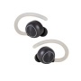 Fülhallgató, vezeték nélküli, Bluetooth, mikrofonnal, LED-es fülhallgató, MAXELL Halo Sport, fekete