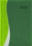 Naptár, tervező, A5, heti, DAYLINER, 'Dubai', zöld-zöld