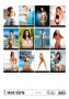 Naptár, fali, DAYLINER, Hot Girls