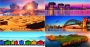 Naptár, fali, DAYLINER, Panoramaphoto