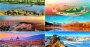 Naptár, fali, DAYLINER, Panoramaphoto