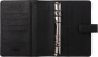Kalendárium, gyűrűs, betétlapokkal, personal méret, FILOFAX Camden, fekete
