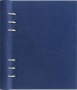 Tervező, naptár és füzet betéttel, A5, FILOFAX 'Clipbook Classic', kék
