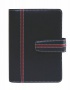 Kalendárium, gyűrűs, betétlapokkal, 'M', műbőr, SATURNUS,'225', kék-piros