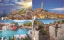 Naptár, fali, TOPTIMER, Mediterrán