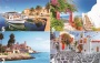 Naptár, fali, TOPTIMER, Mediterrán