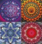 Naptár, fali, TOPTIMER Mandala