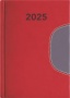Naptár, tervező, B6, heti, DAYLINER 'Memphis', piros-szürke