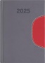 Naptár, tervező, B6, heti, DAYLINER 'Memphis', szürke-piros
