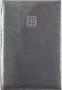 Naptár, tervező, B6, heti, DAYLINER, 'Mirror', ezüst