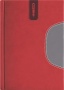 Tárgyalási napló, B5, DAYLINER, 'Memphis', piros-szürke