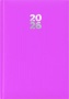 Naptár, tervező, A5, napi, DAYLINER, 'Pannon', fuchsia