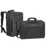 Notebook táska, hátizsákká alakítható, 16', RIVACASE 'Central 8290', fekete