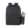Notebook hátizsák, 14, RIVACASE Clark 8126, fekete