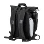 Notebook hátizsák, 15,6, rolltop, 25L, RIVACASE 5321 Dijon, fekete