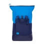 Notebook hátizsák, 15,6, rolltop, 25L, RIVACASE 5321 Dijon, kék