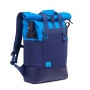 Notebook hátizsák, 15,6, rolltop, 25L, RIVACASE 5321 Dijon, kék
