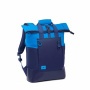 Notebook hátizsák, 15,6', rolltop, 25L, RIVACASE '5321 Dijon', kék