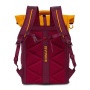 Notebook hátizsák, 15,6, rolltop, 25L, RIVACASE 5321 Dijon, bordó