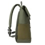 Notebook hátizsák, 14, 17L, rolltop, RIVACASE Eden ECO 7826, olivazöld