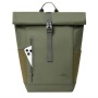 Notebook hátizsák, 14, 17L, rolltop, RIVACASE Eden ECO 7826, olivazöld