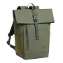 Notebook hátizsák, 14', 17L, rolltop, RIVACASE 'Eden ECO 7826', olivazöld