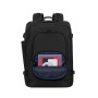 Notebook hátizsák, 17,3, ECO, RIVACASE 8461 Tegel Travel, fekete