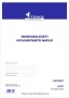 Nyomtatvány, munkabaleseti nyilvántartó napló, 32 oldal, A4, VICTORIA PAPER, 10 tömb/csomag
