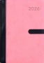 Naptár, tervező, A5, napi, DAYLINER, 'Winner', pink