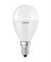 LED izzó, E14, kisgömb, P48, 8W, 806lm, 2700K (MF), OSRAM Value
