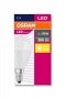 LED izzó, E14, kisgömb, P48, 8W, 806lm, 2700K (MF), OSRAM 'Value'