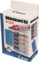Táblamarker készlet, 2,3 mm, kúpos, tartóval és szivaccsal, PILOT V-Board Master, 5 különböző szín